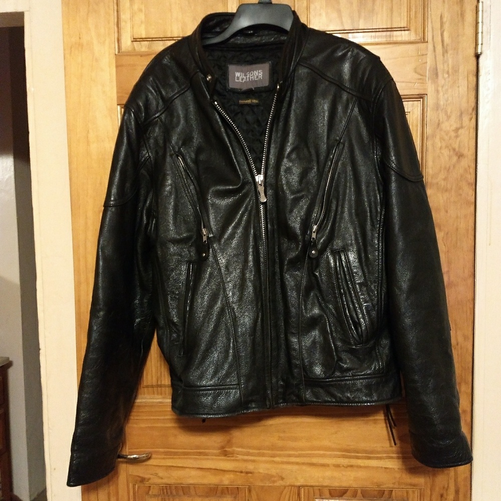 Wilson Leather Motorcycle Jacket